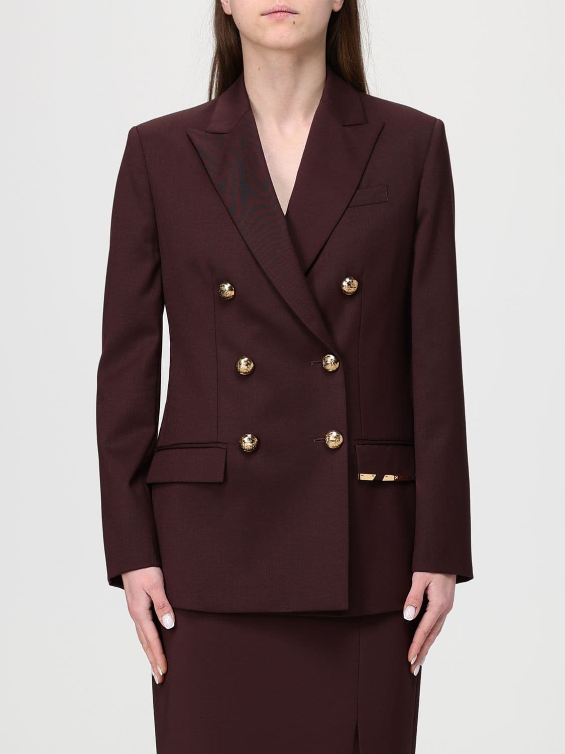 Elisabetta Franchi Double-Breasted Blazer