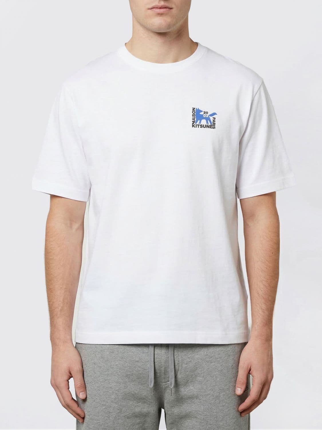 Maison Kitsuné Organic Cotton Crew-Neck T-Shirt