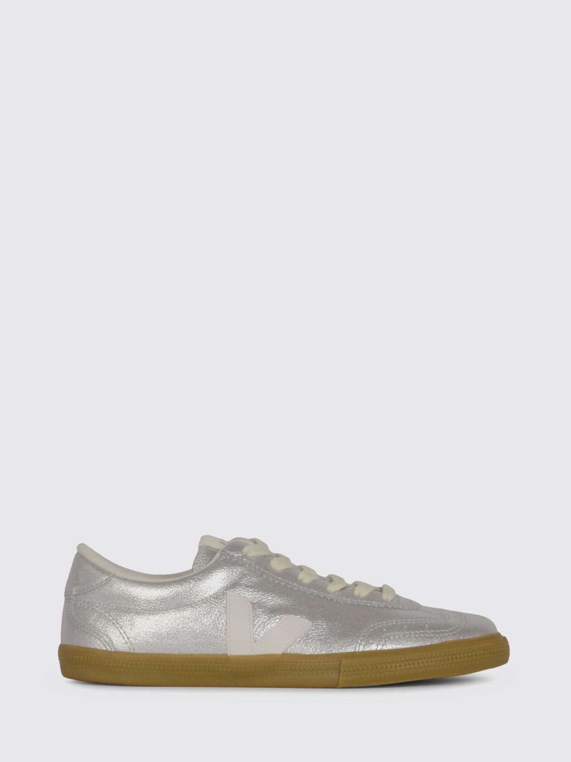 Veja Volley O. T. Laminated Leather Sneakers