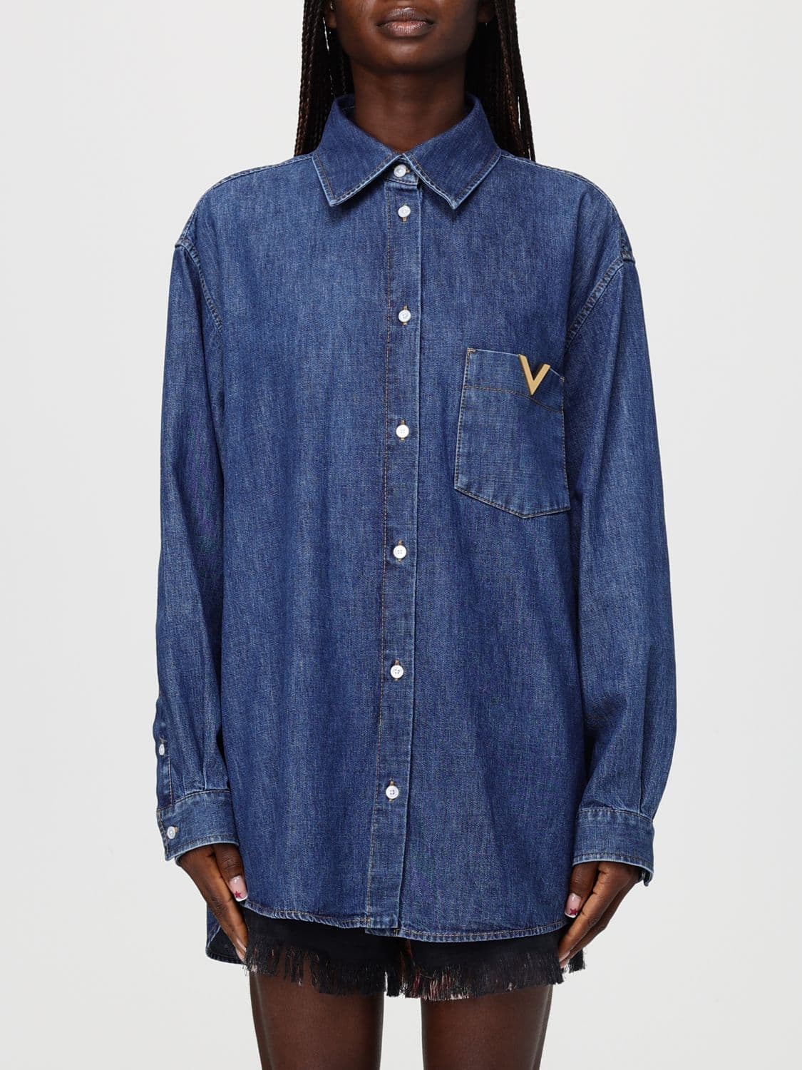 Valentino Relaxed Cotton Shirt