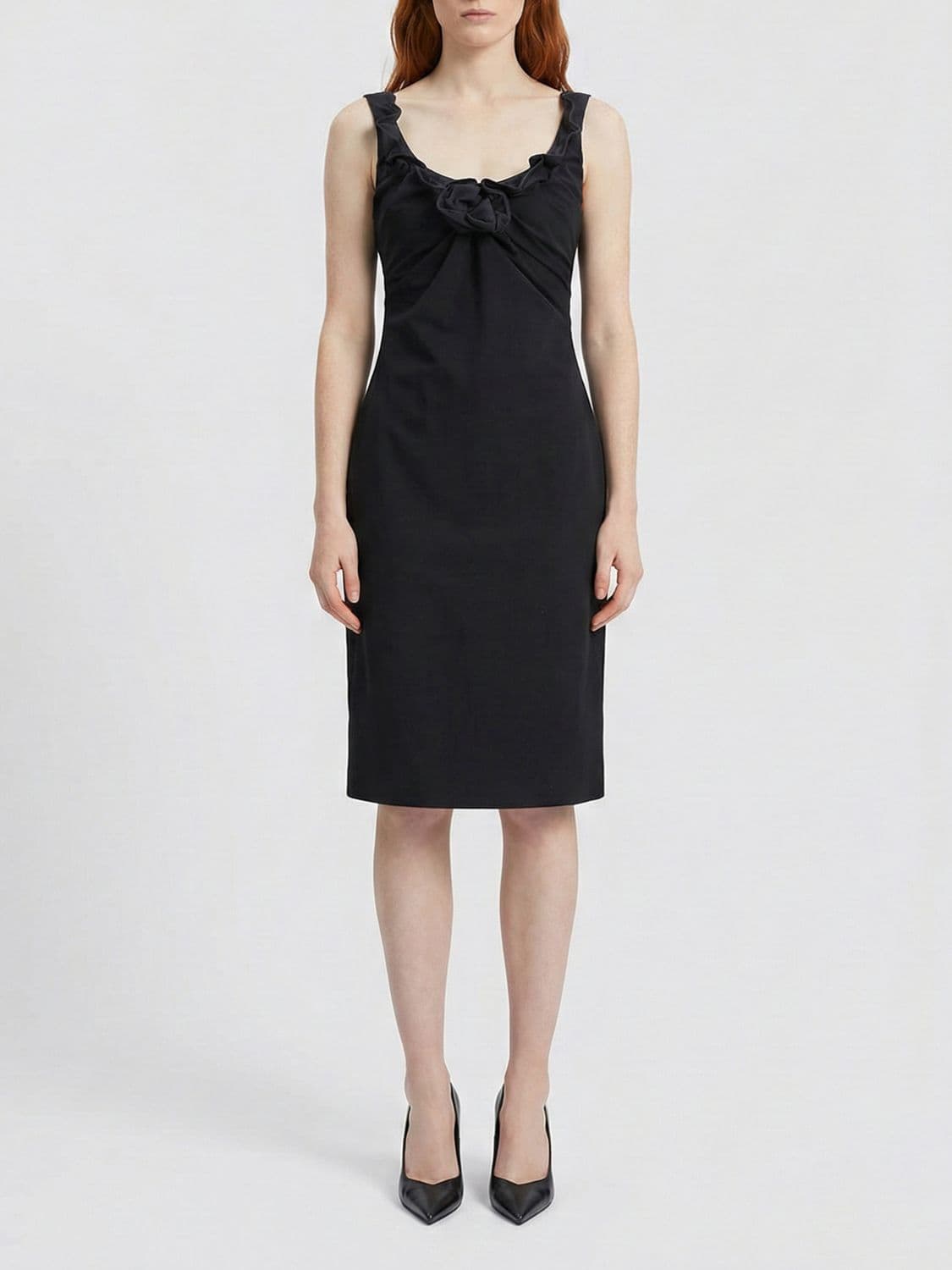 Magda Butrym Cotton Blend Mini Dress
