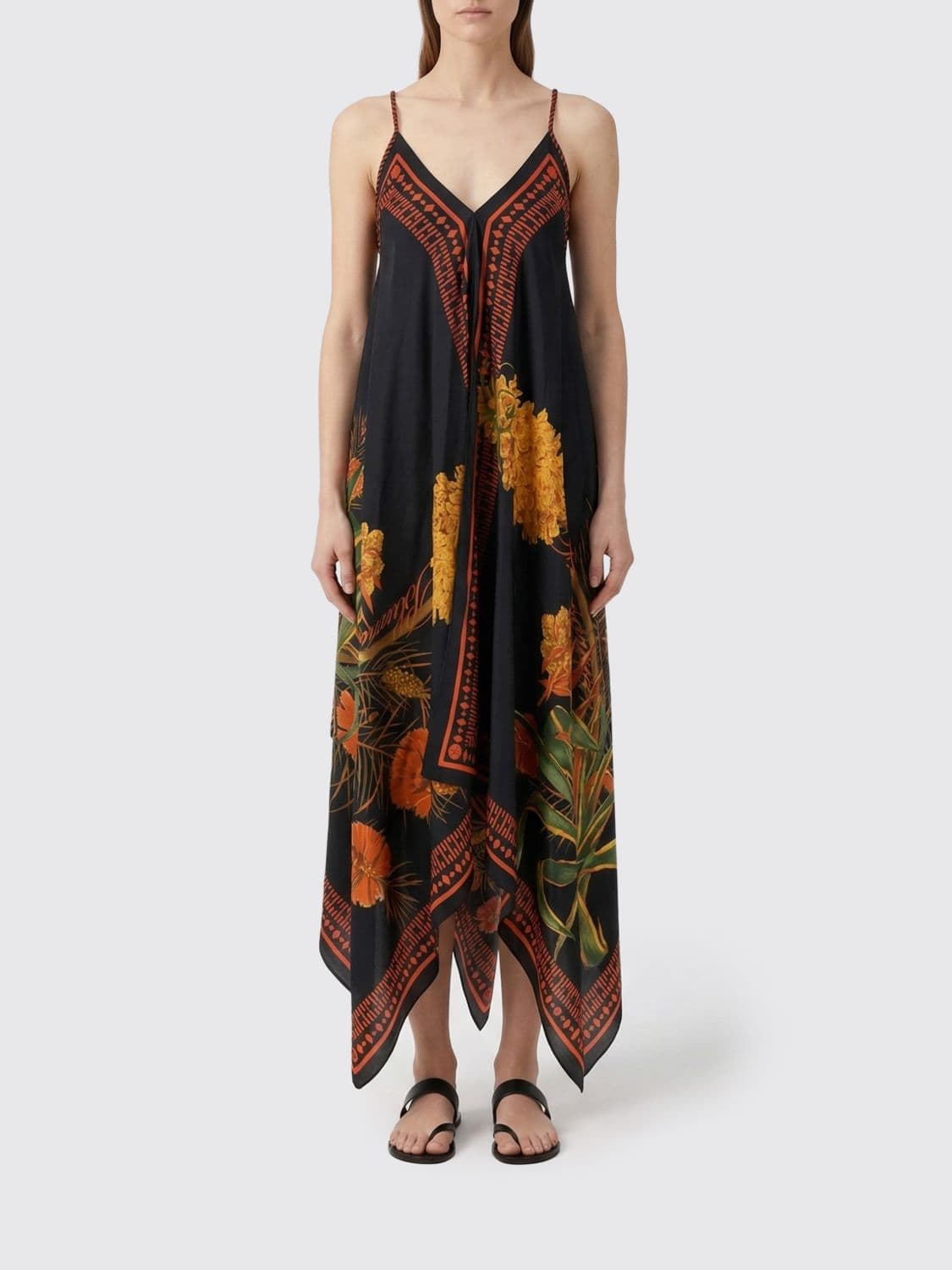 Blumarine Viscose Twill Dress