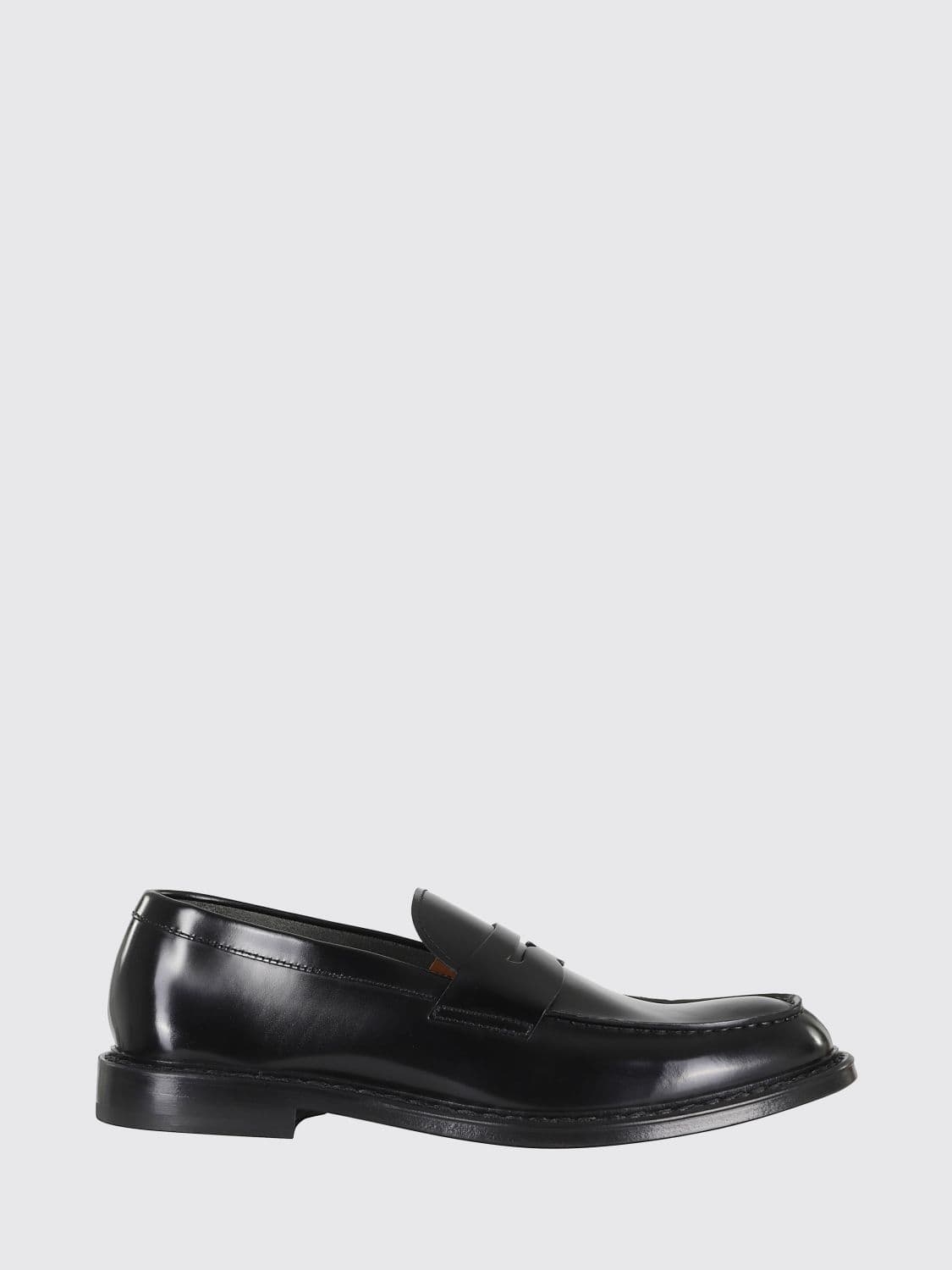 Doucal's Brushed Leather Loafers