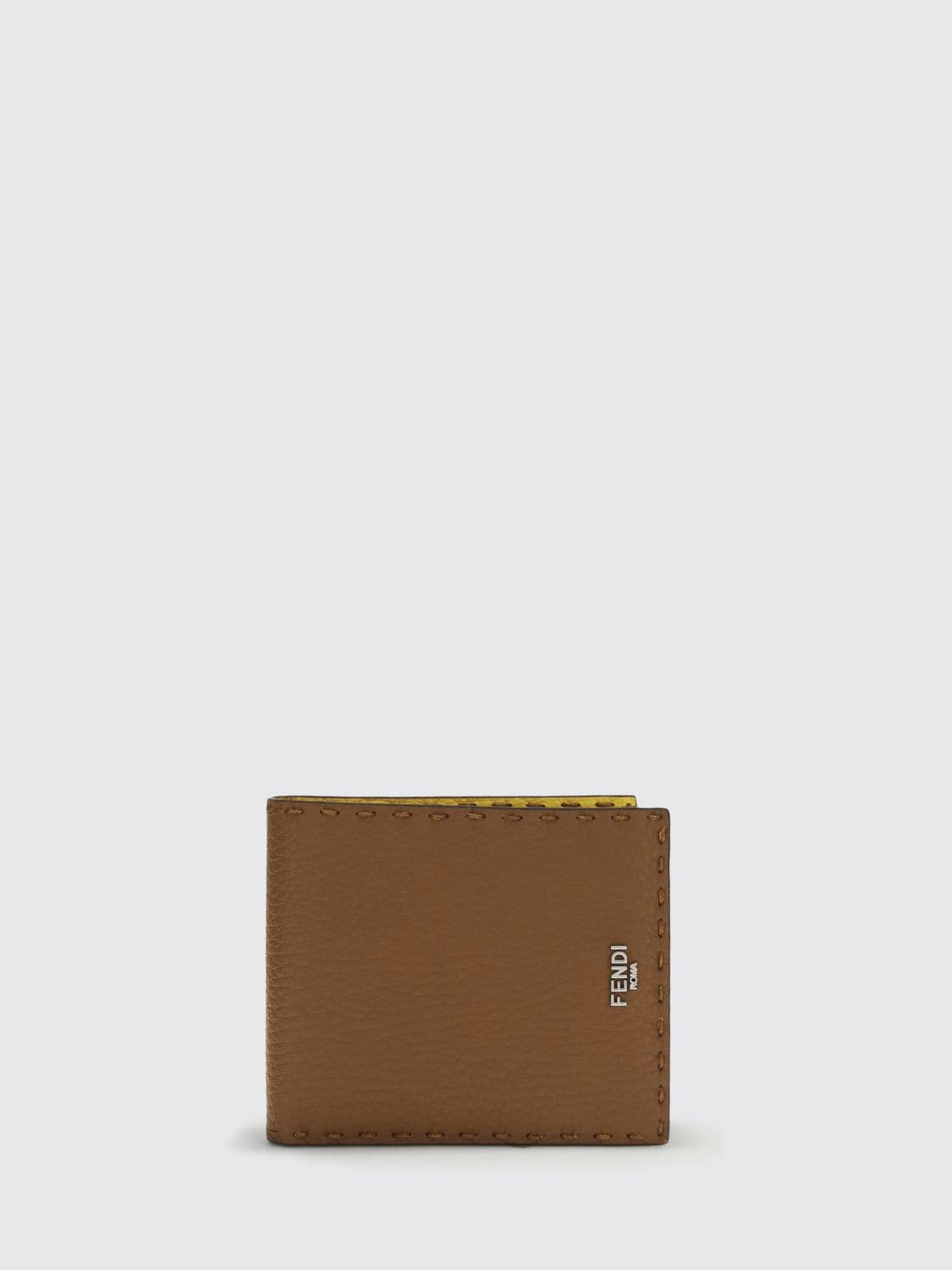 Fendi Selleria Grained Calfskin Wallet