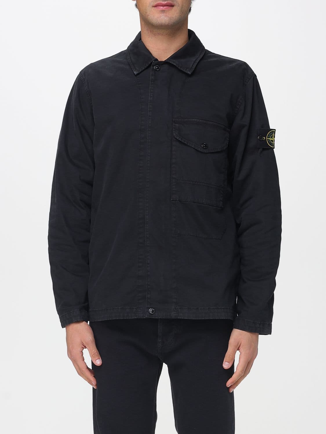 Stone Island Used Twill Overshirt