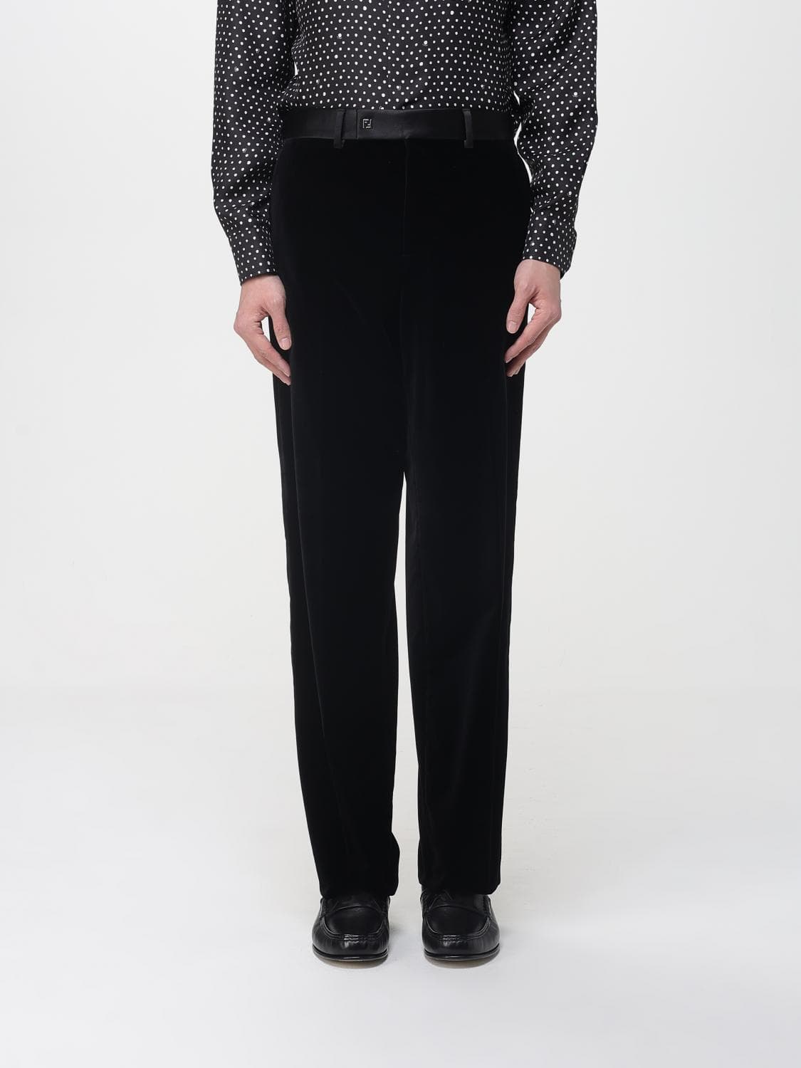 Fendi Tailored Velvet Trousers