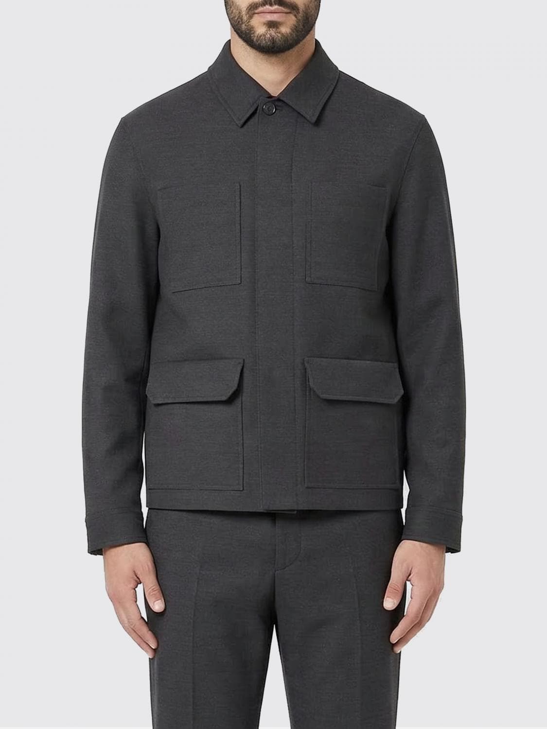 Gucci Wool Overshirt · 48