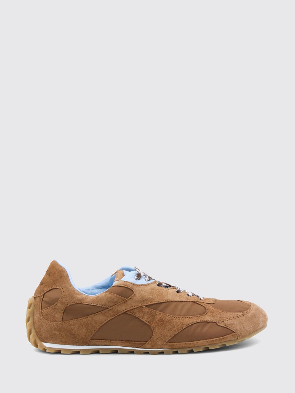 Bottega Veneta Orbit Flash Suede and Nylon Sneakers