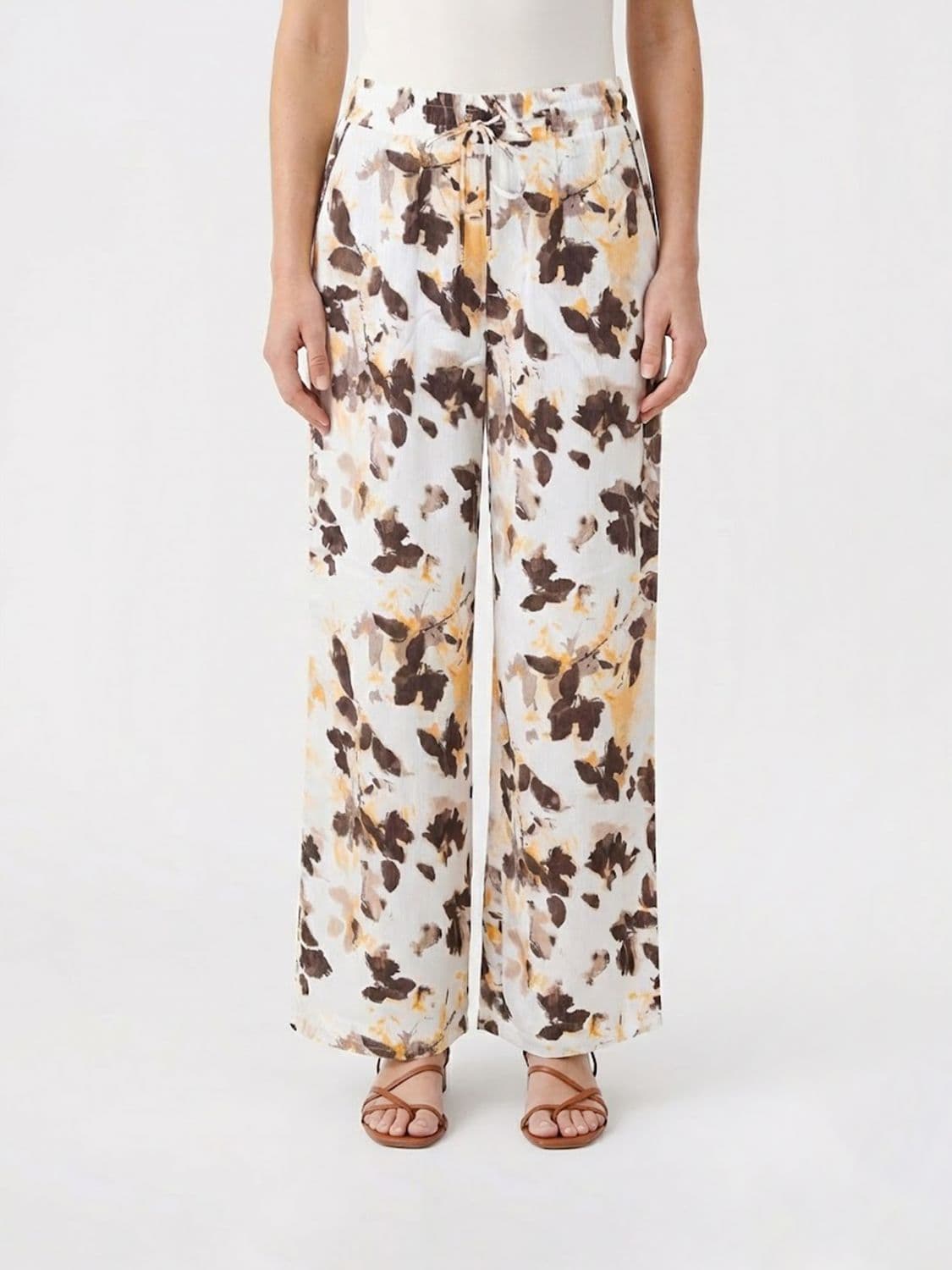 Liu Jo Drawstring Polyester Pants