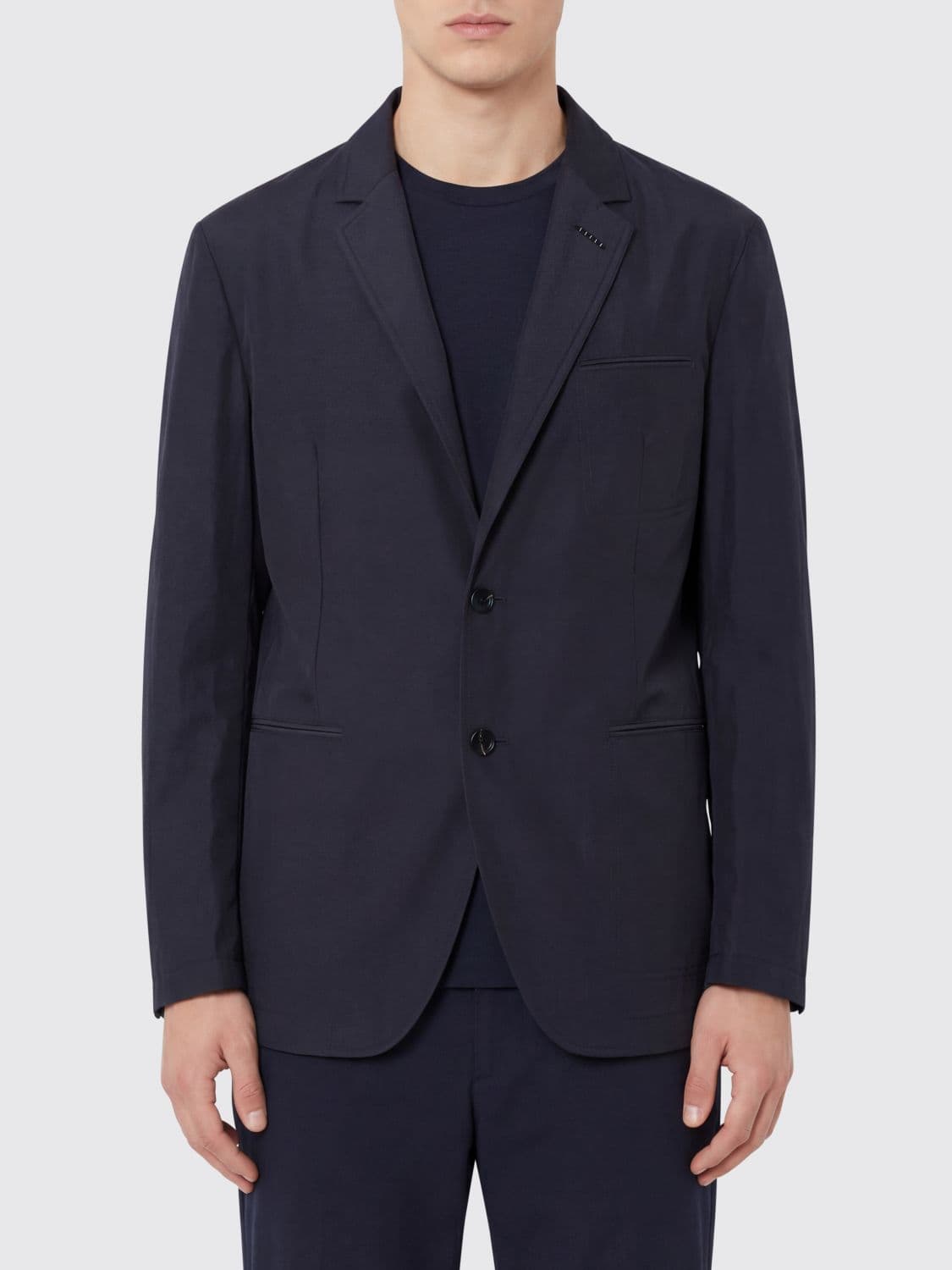 Tom Ford Single-Breasted Cotton Blend Blazer