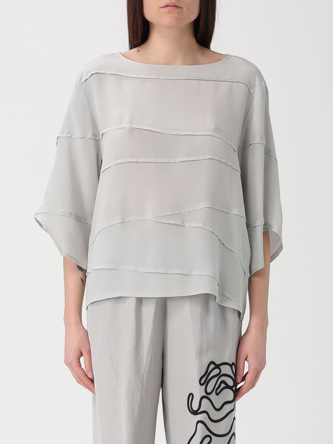 Liviana Conti Iris Silk Blouse · 46