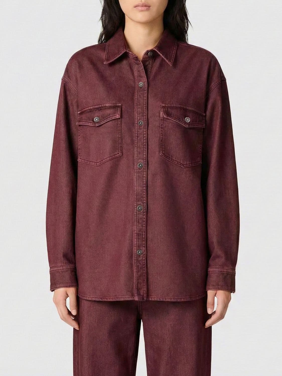 Golden Goose Cotton Denim Shirt