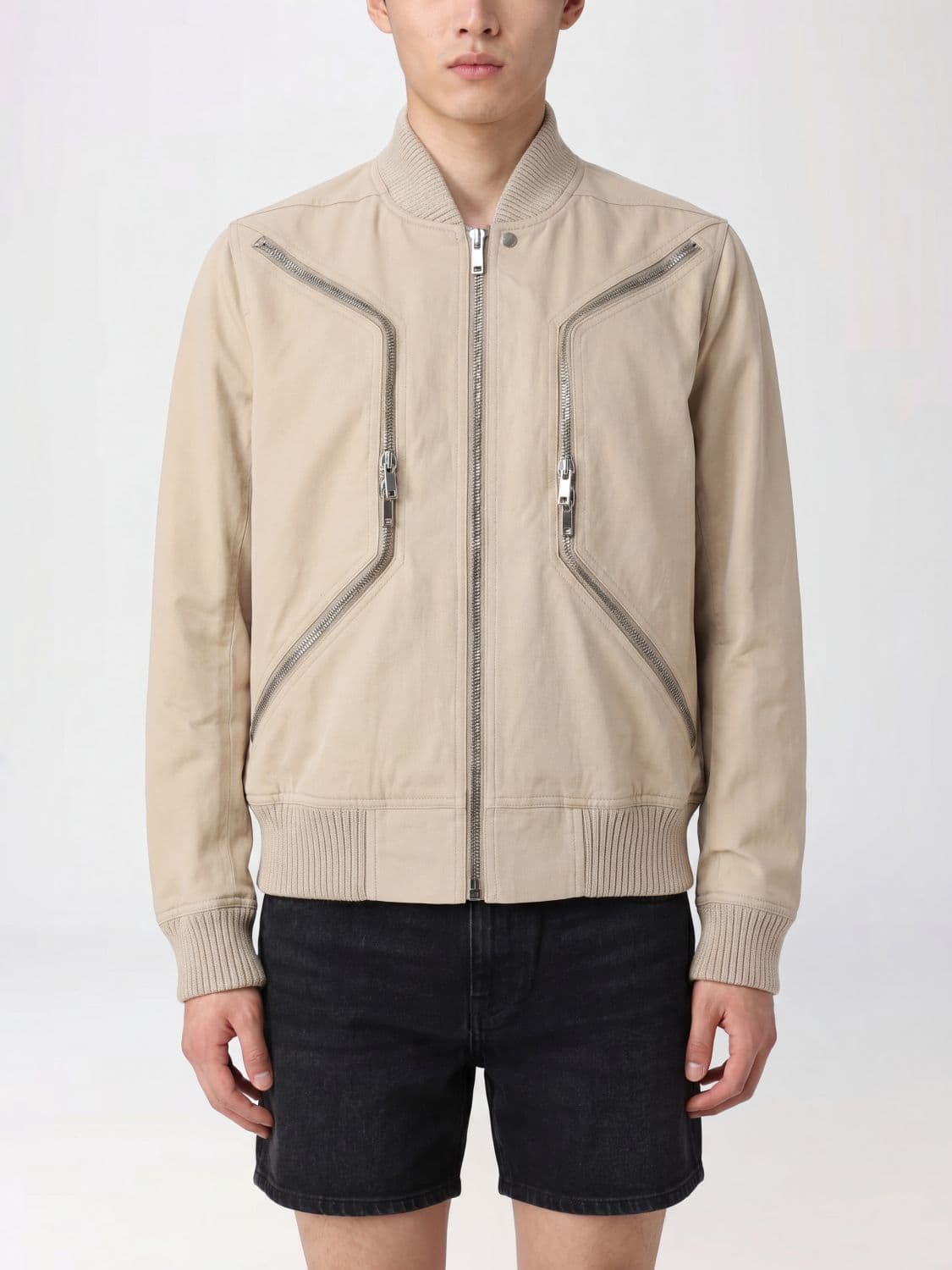Rick Owens Cotton Bomber Jacket