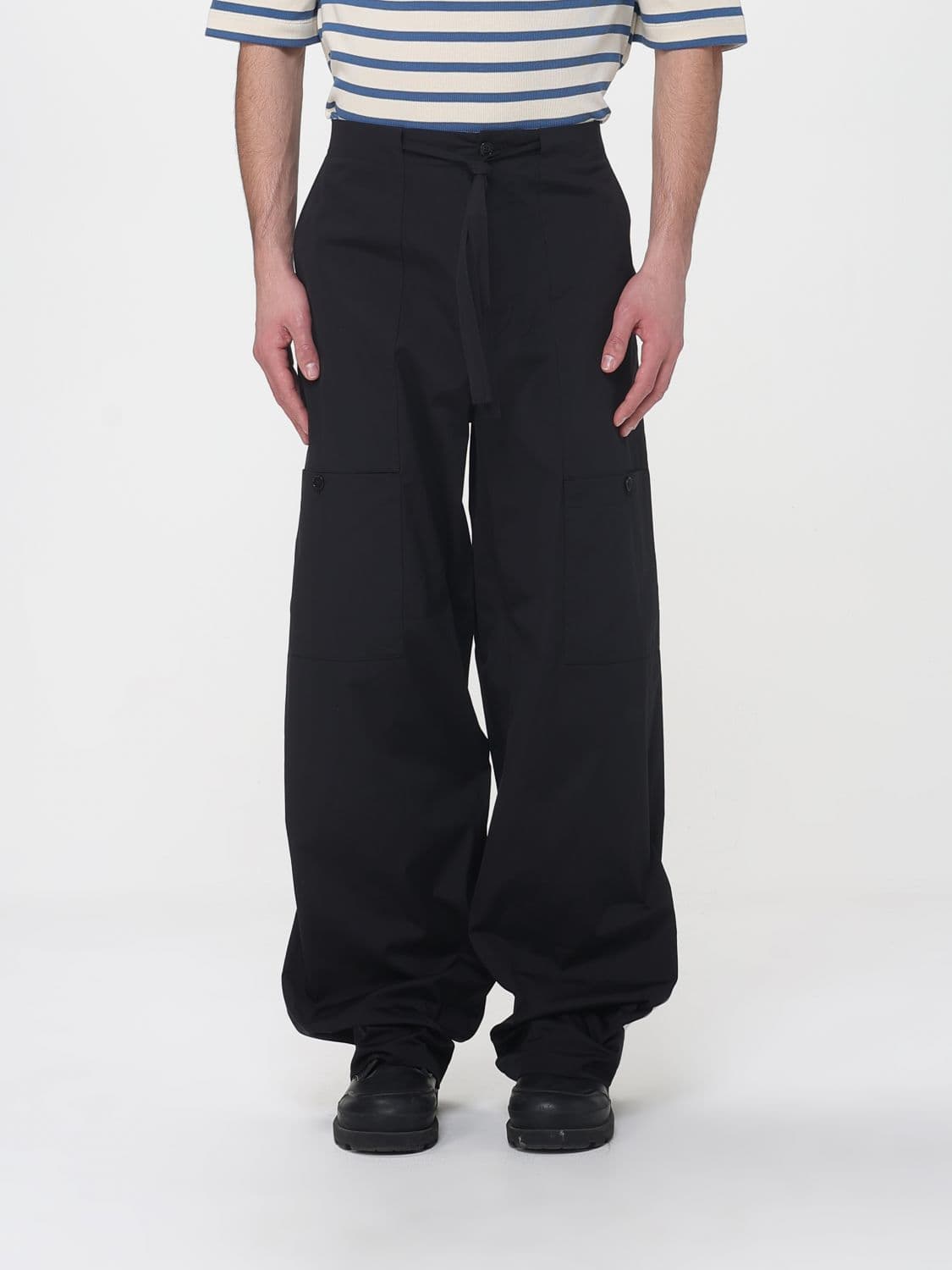 Jil Sander Cotton Cargo Trousers