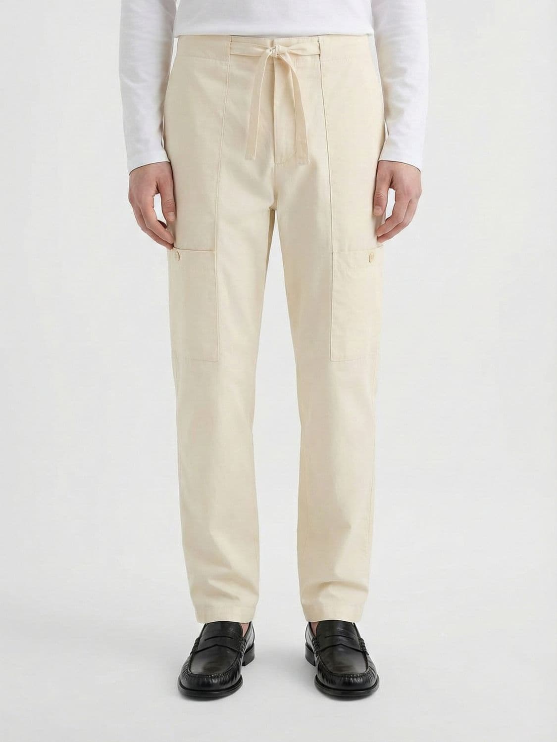 Jil Sander Cotton Cargo Trousers