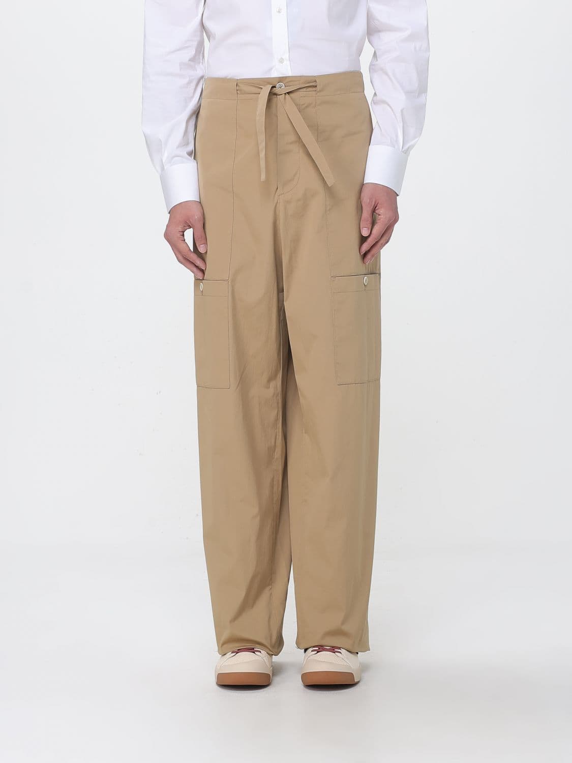 Jil Sander Cotton Cargo Trousers · 50