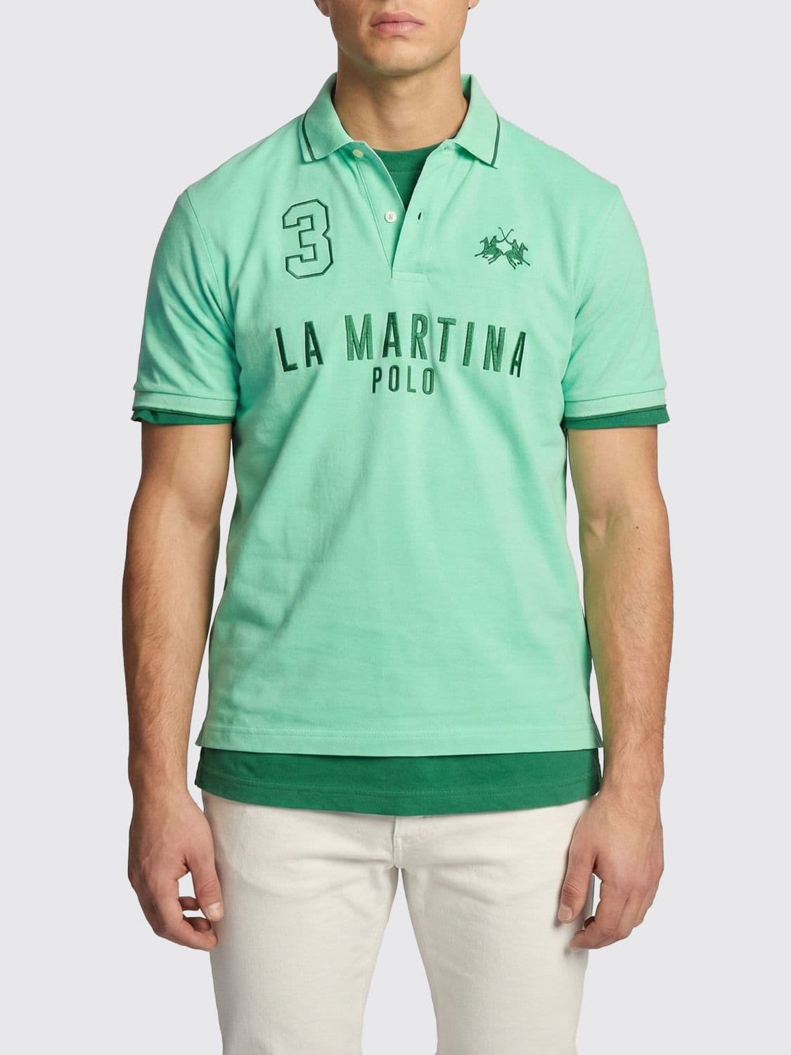 La Martina Cotton Polo Shirt