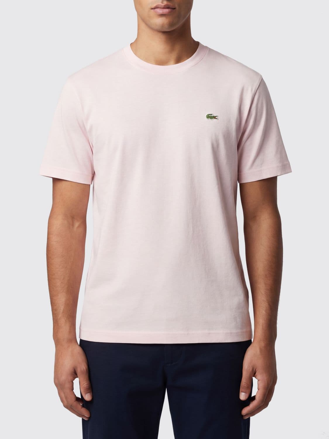 Lacoste Cotton T-Shirt with Logo