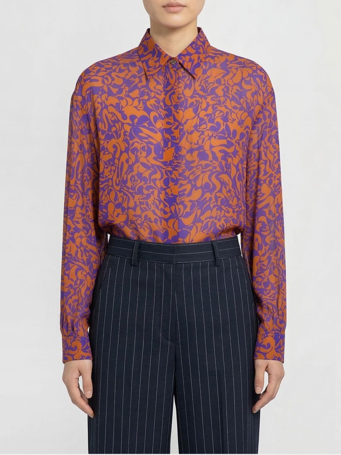 Dries Van Noten Printed Viscose Shirt