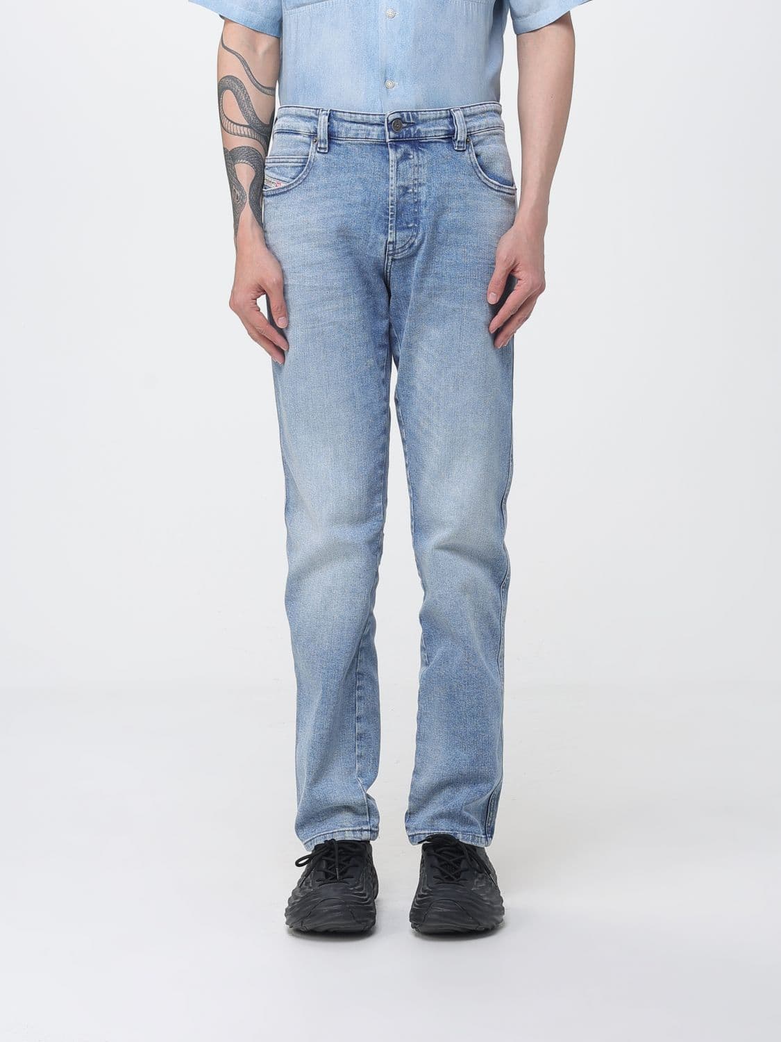 Diesel D-Vyl Cotton Denim Jeans