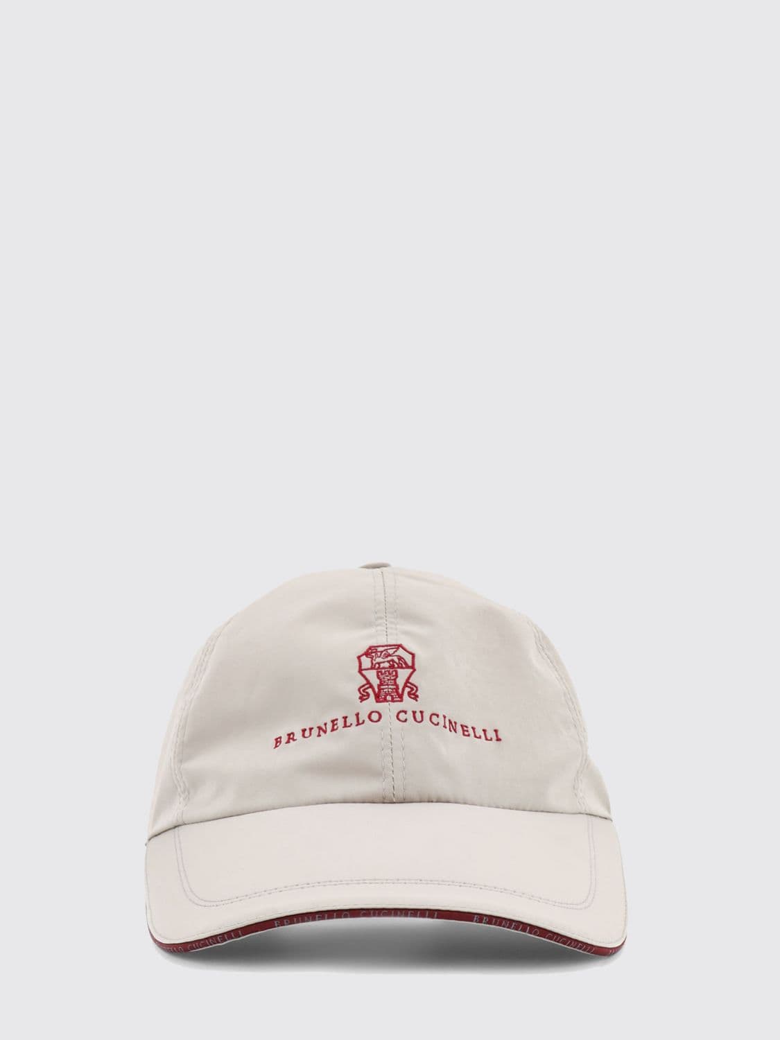 Brunello Cucinelli Nylon Hat with Embroidered Logo · M
