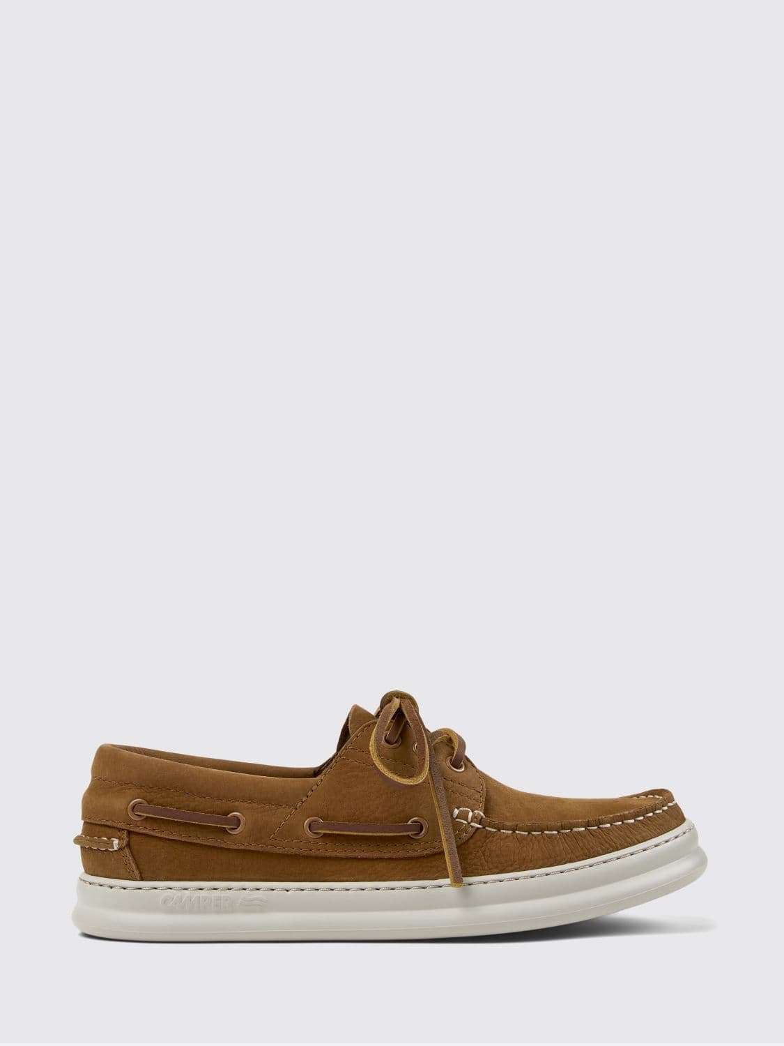 Camper Runner Suede Boat Loafers