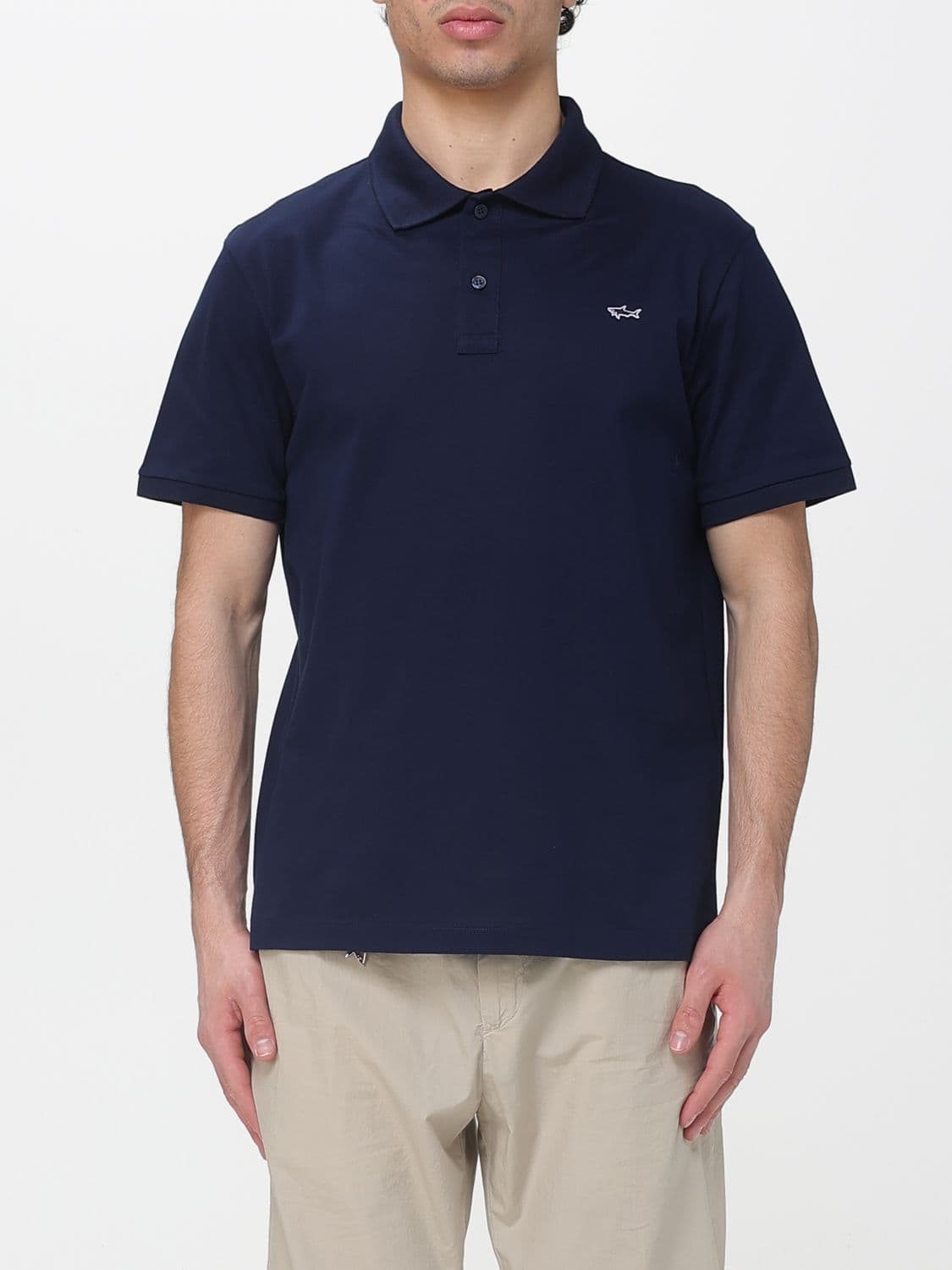 Paul & Shark Cotton Polo Shirt with Mini Logo