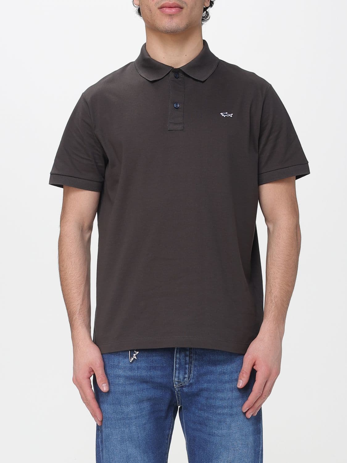 Paul & Shark Cotton Polo Shirt with Mini Logo