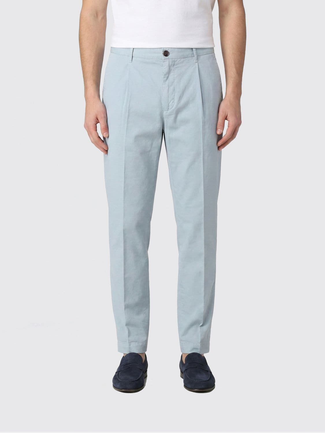 Incotex Cotton Blend Chino Trousers