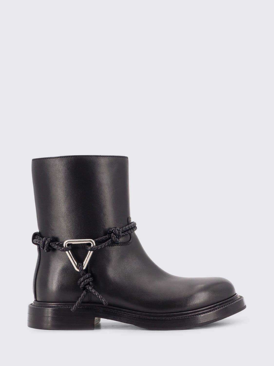 Bottega Veneta James Leather Ankle Boots