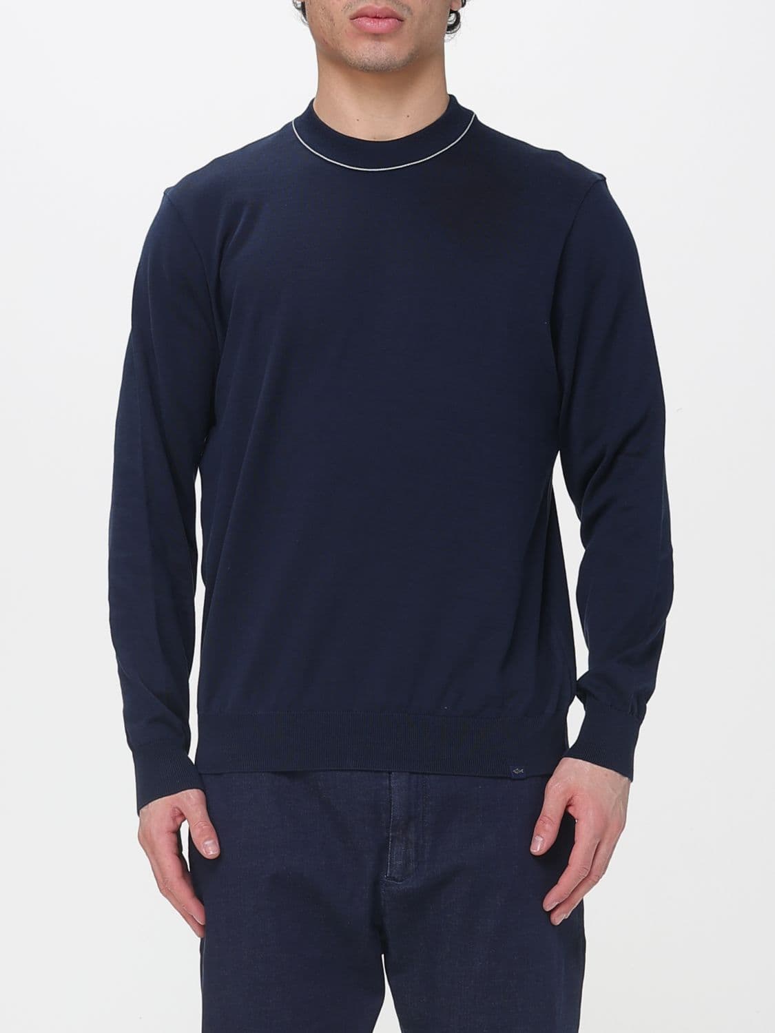 Paul & Shark Basic Cotton Crew Neck Sweater