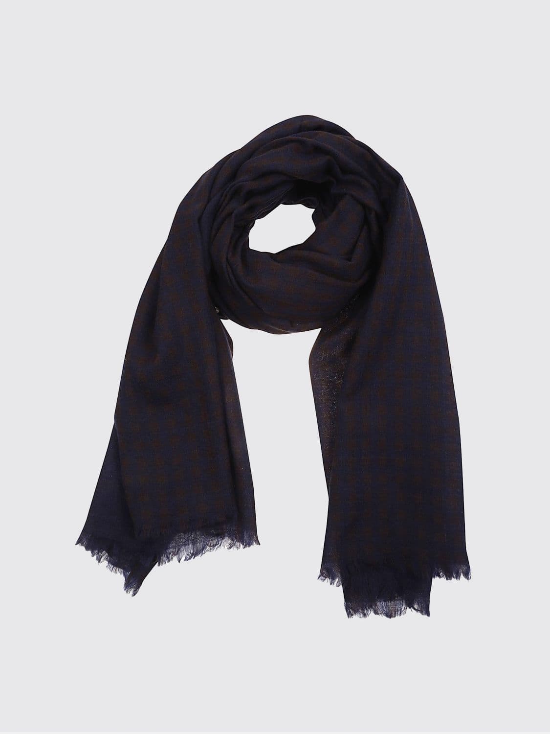 Yohji Yamamoto Plaid Wool Scarf · OS