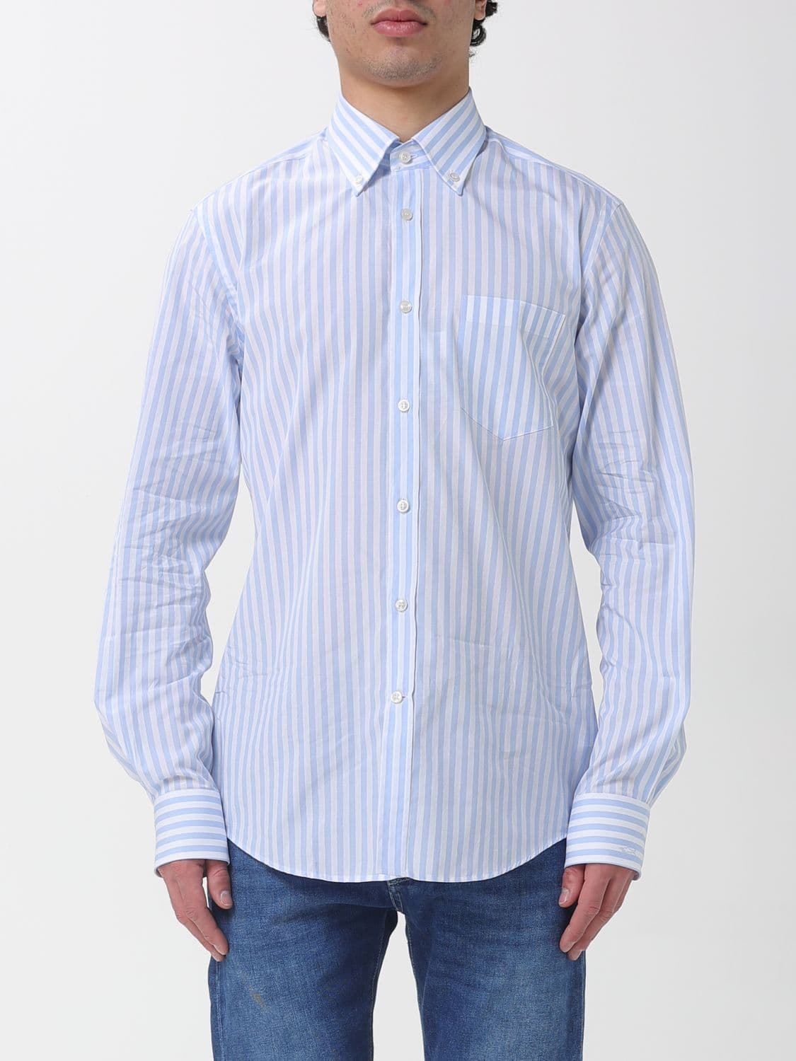 Paul & Shark Striped Cotton Shirt