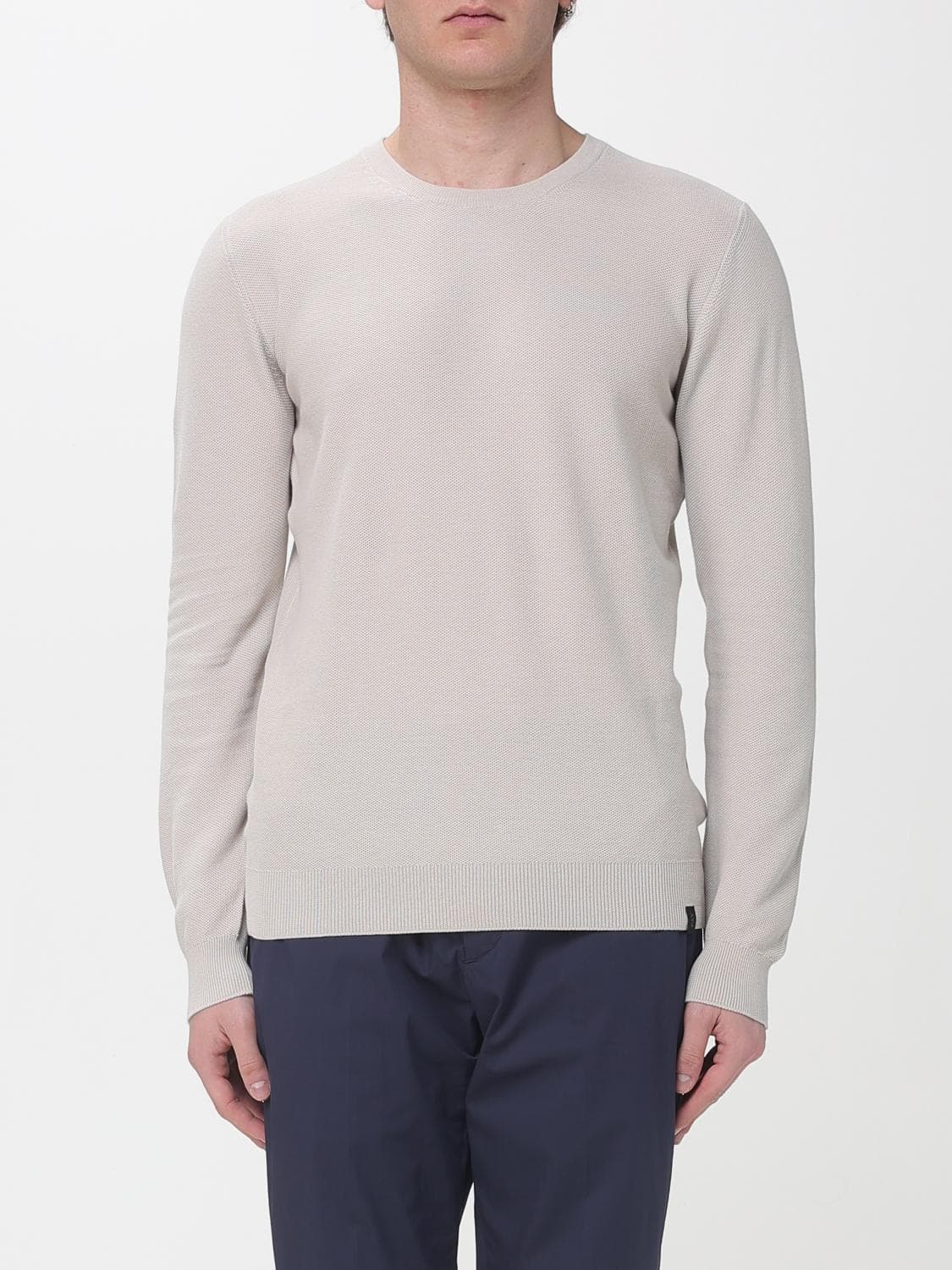 Fay Basic Cotton Pullover