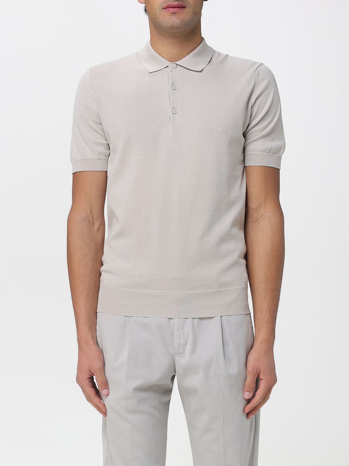 K-Way Cotton Knit Polo Shirt
