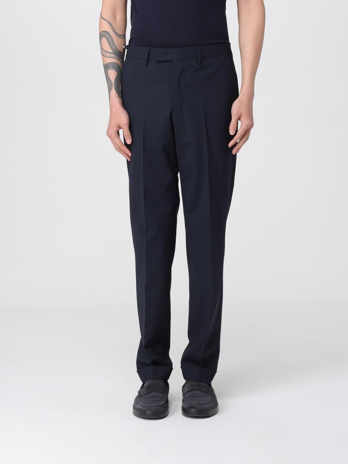Pt Torino Virgin Wool Chino Trousers
