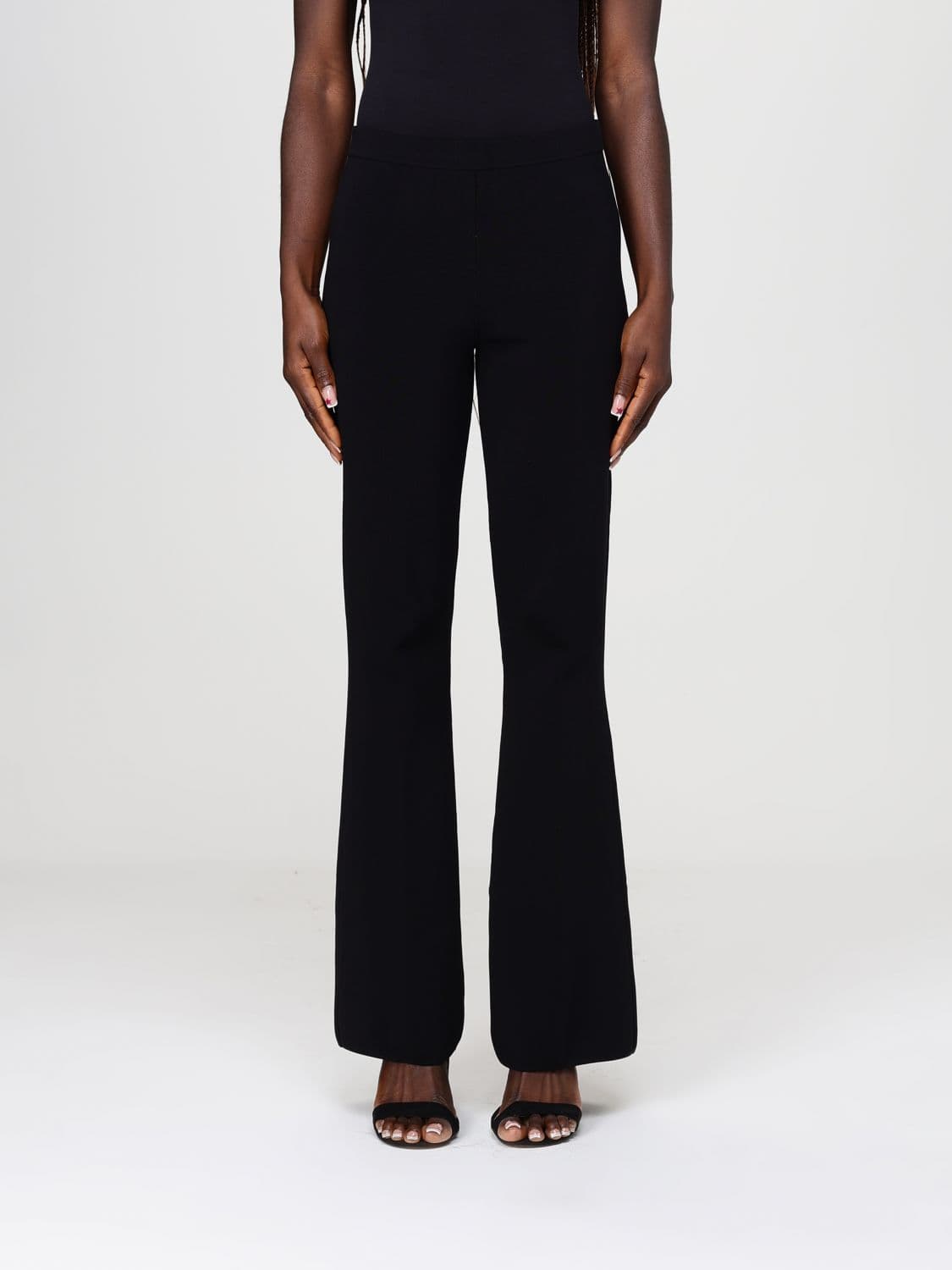 Twinset Knit Flared Trousers