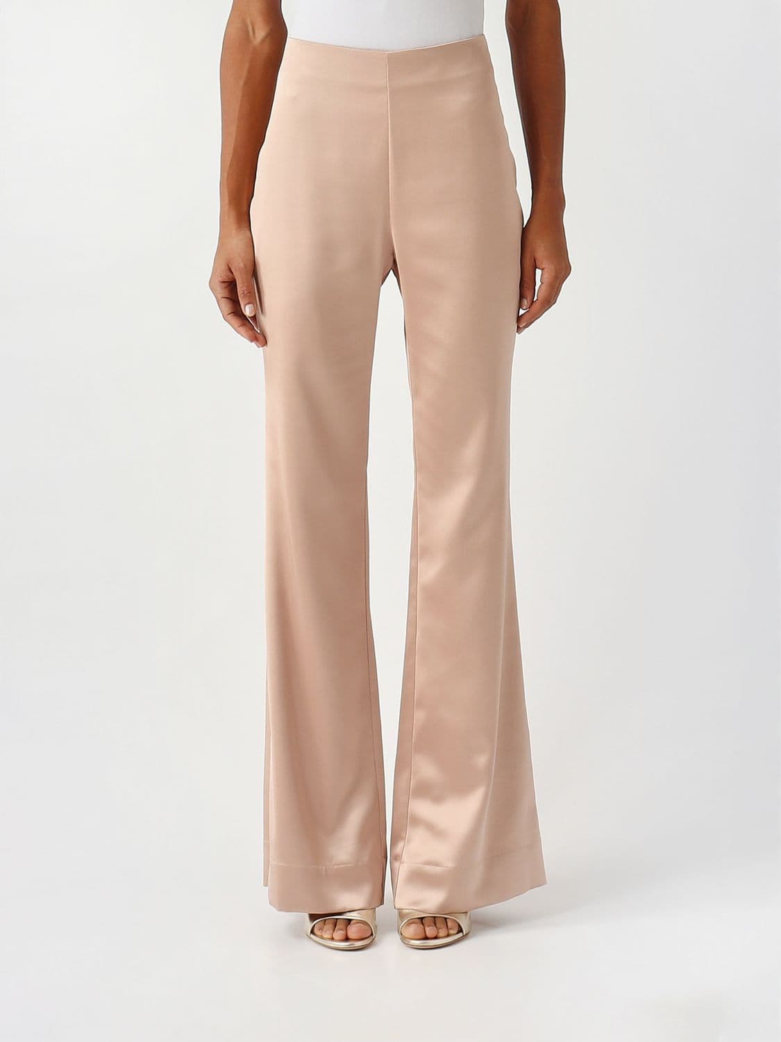 Pinko Satin Flared Trousers