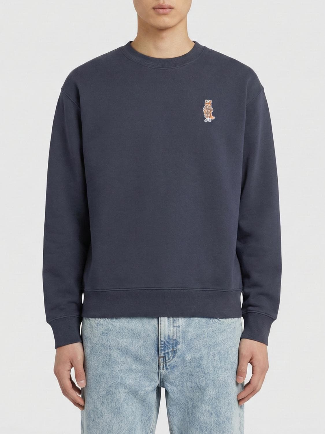Maison Kitsuné Cotton Crew-Neck Sweatshirt