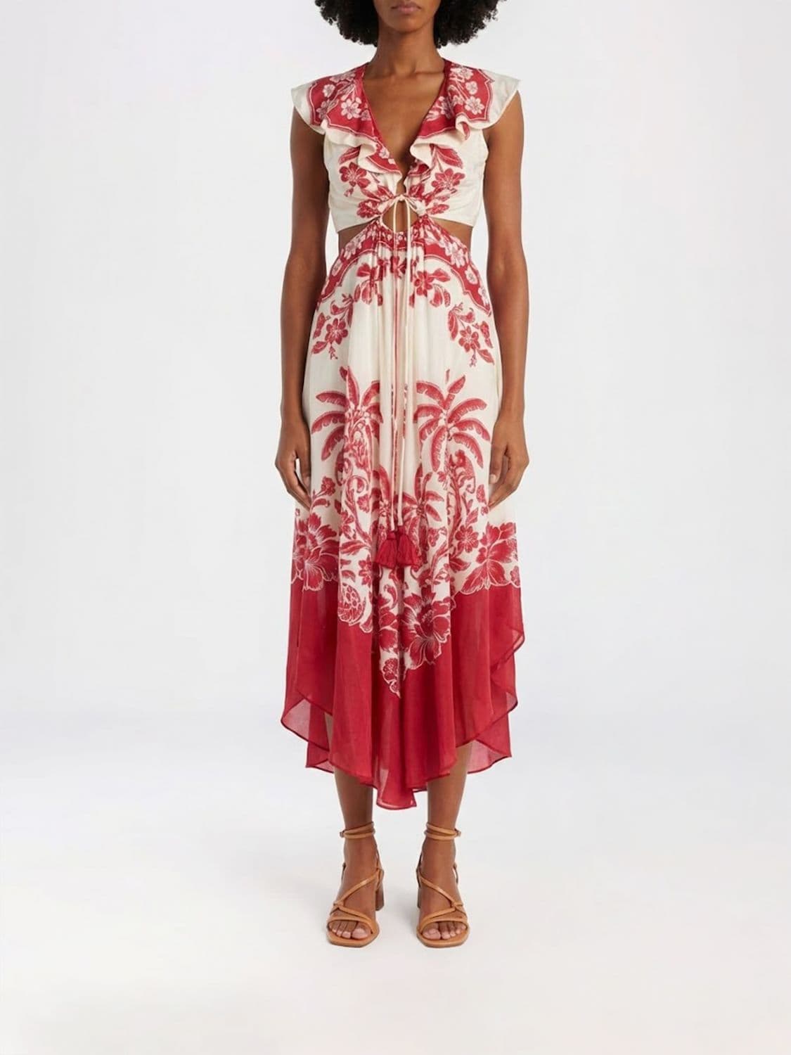 Farm Rio Printed Viscose Dress