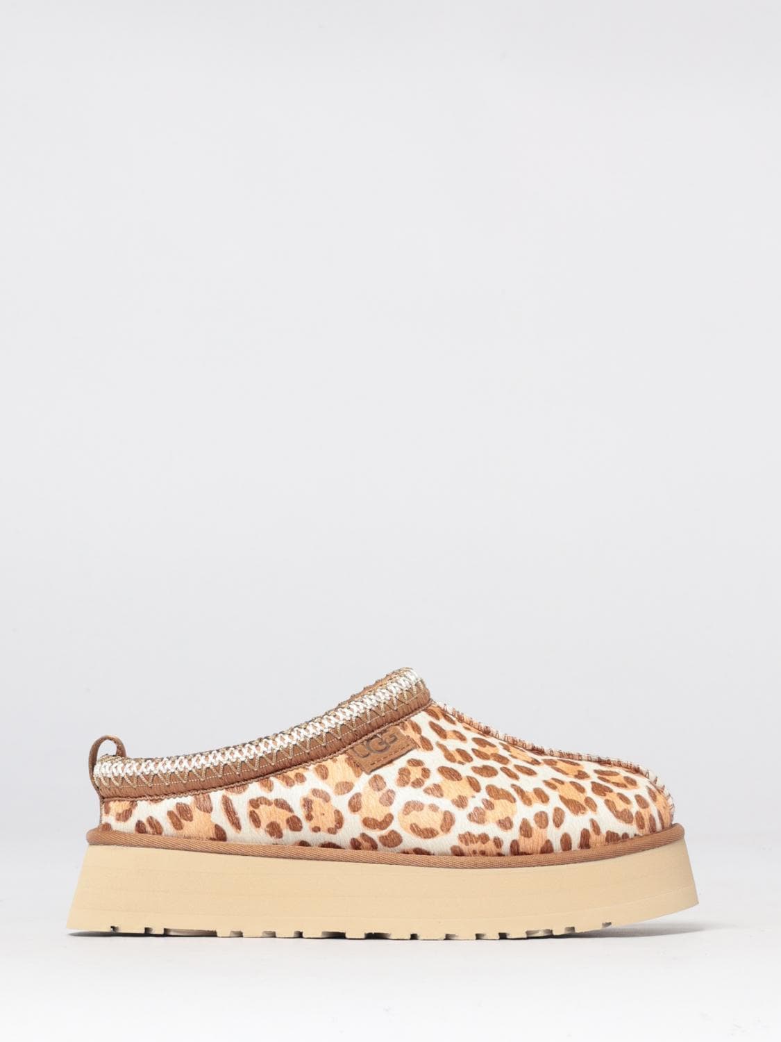 Ugg Tazz Plains Animal Print Calf Hair Sabots