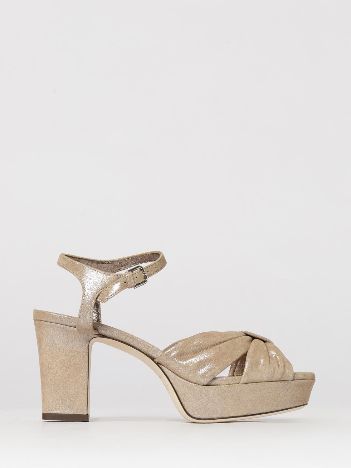 Jimmy Choo Heloise Suede Sandal · 40