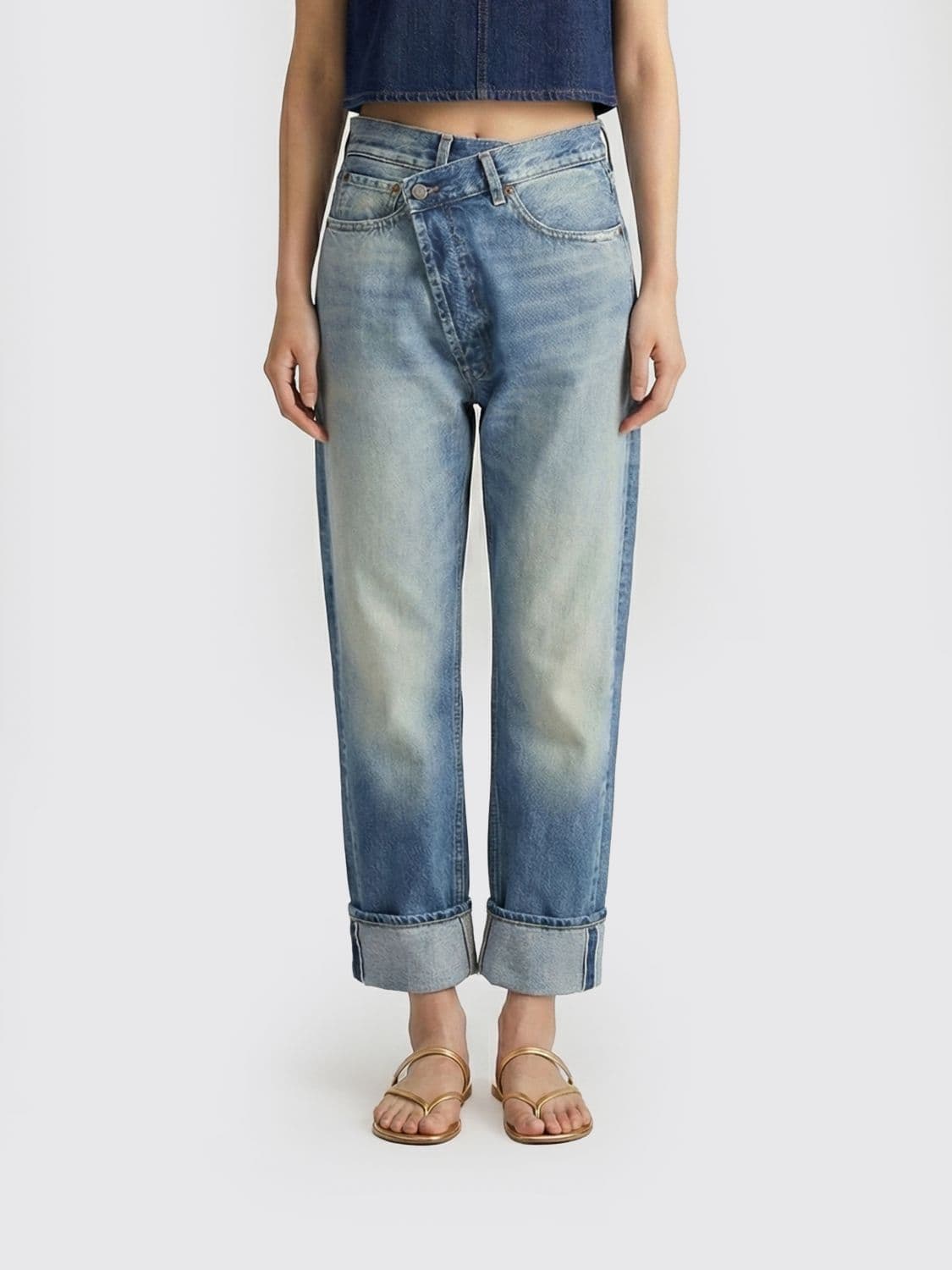 R13 Cropped Denim Jeans