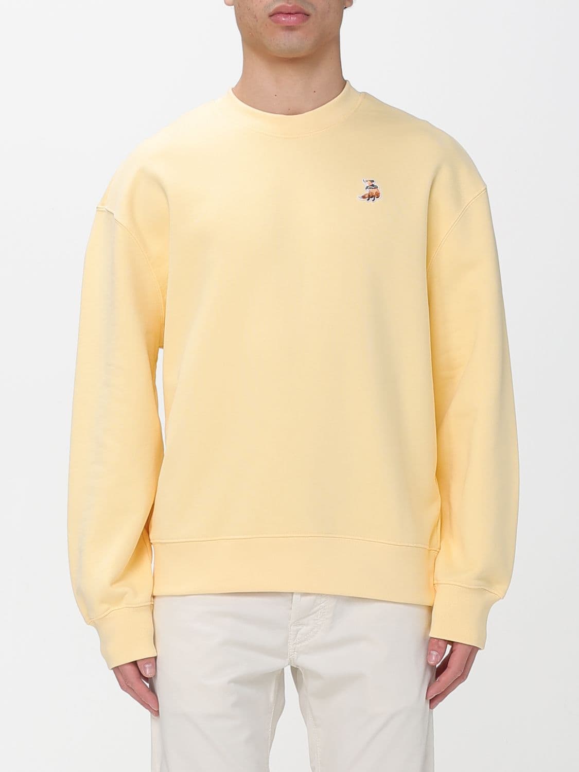 Maison Kitsuné Cotton Crewneck Sweatshirt · XL