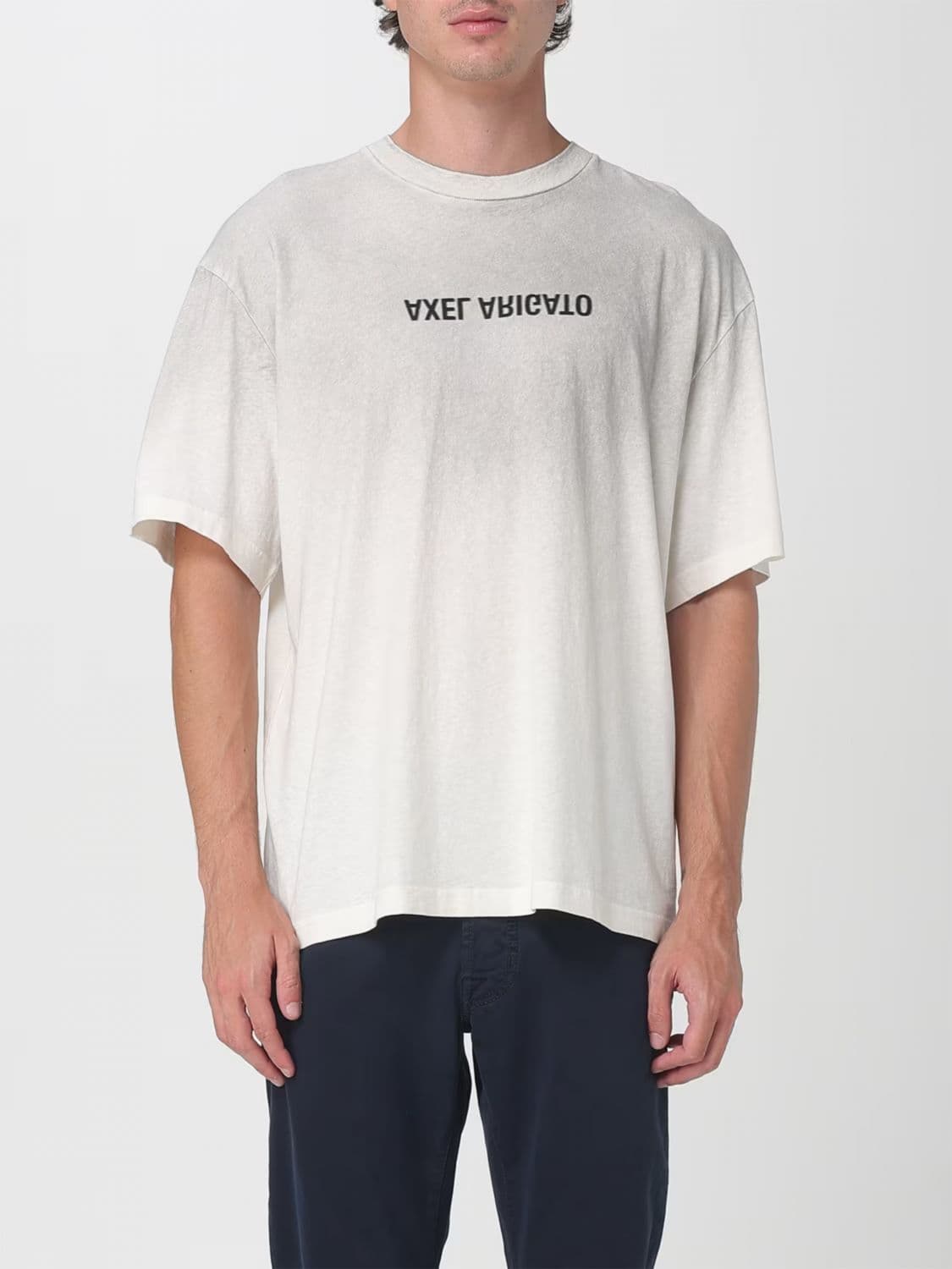 Axel Arigato Cotton T-shirt with Logo