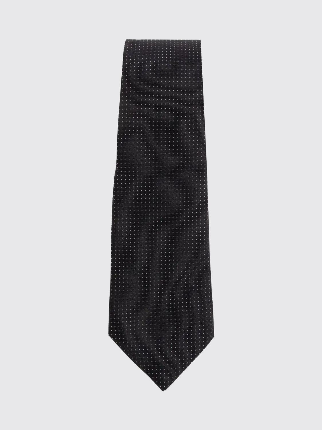 Giorgio Armani Polka Dot Silk Tie · OS