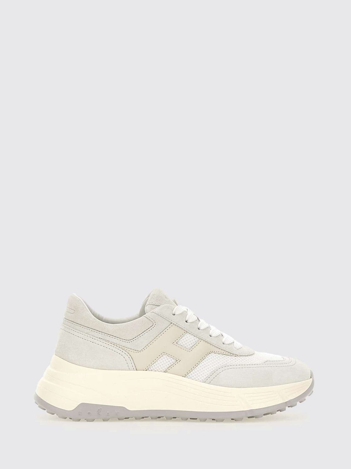 Hogan H669 Suede and Mesh Sneakers