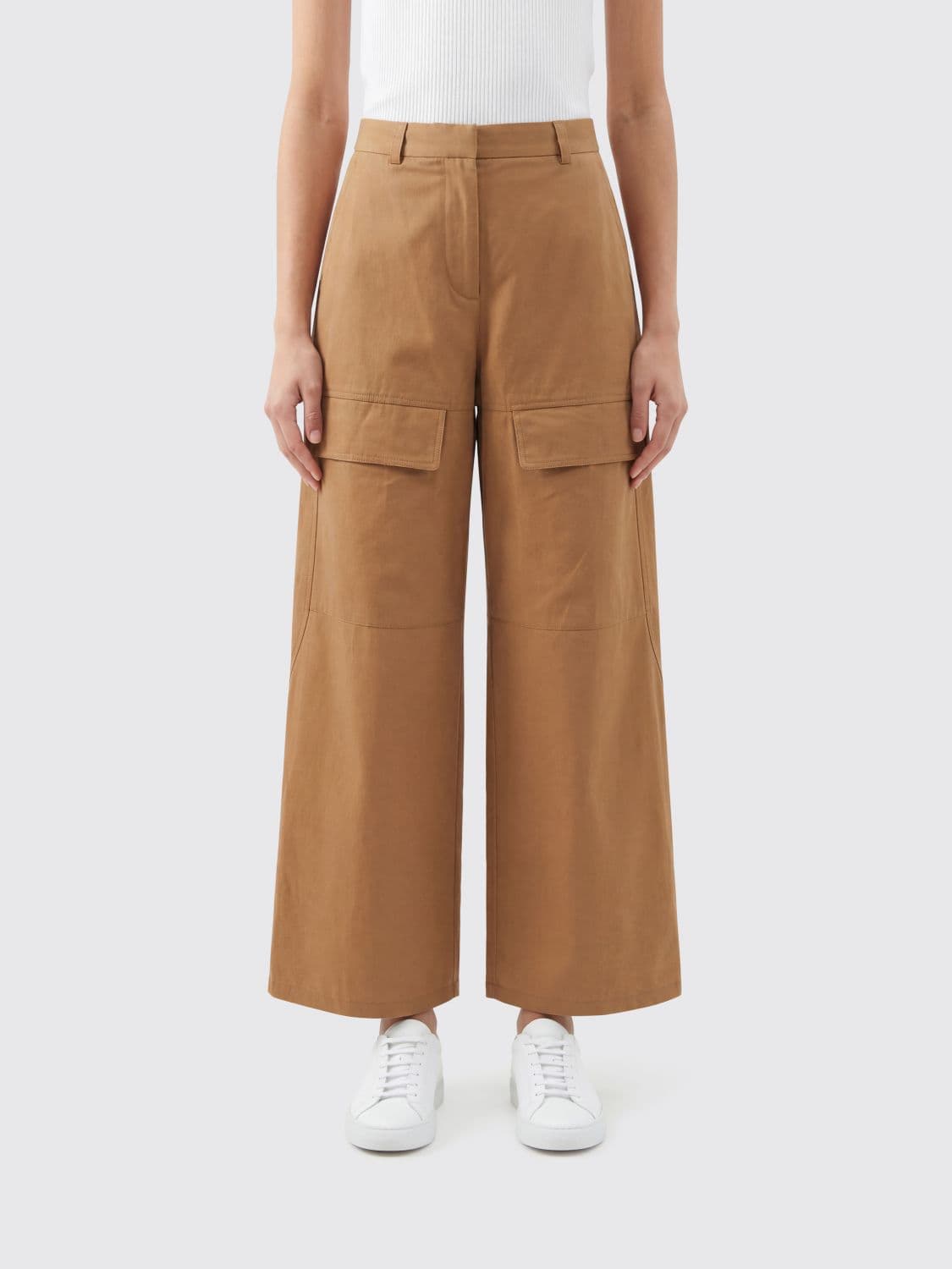 Stella Mccartney Cotton Cargo Pants