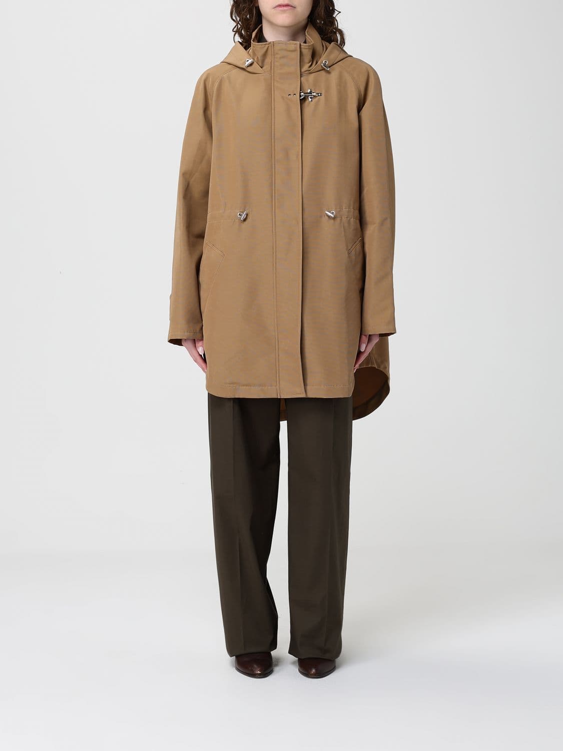 Fay Hooded Technical Cotton Parka