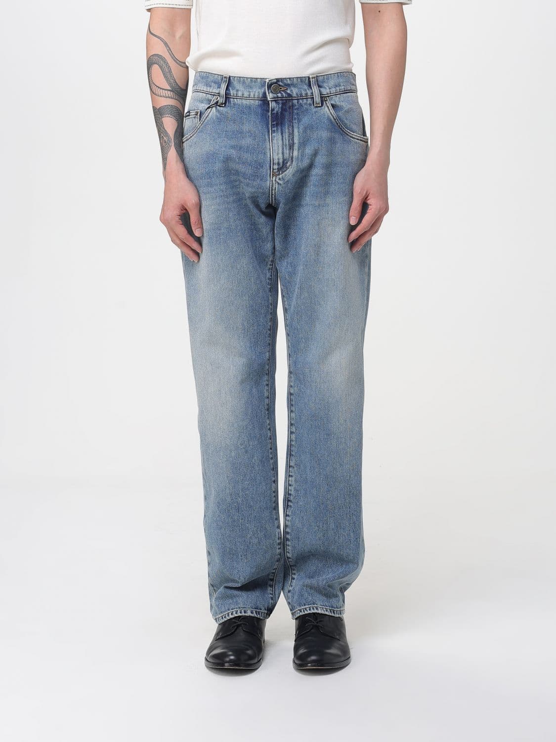 Dolce & Gabbana Denim Straight Jeans
